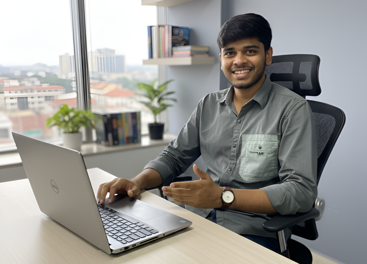 Photo of Mevil Mendapra, Python AI Engineer at 4Born Solutions